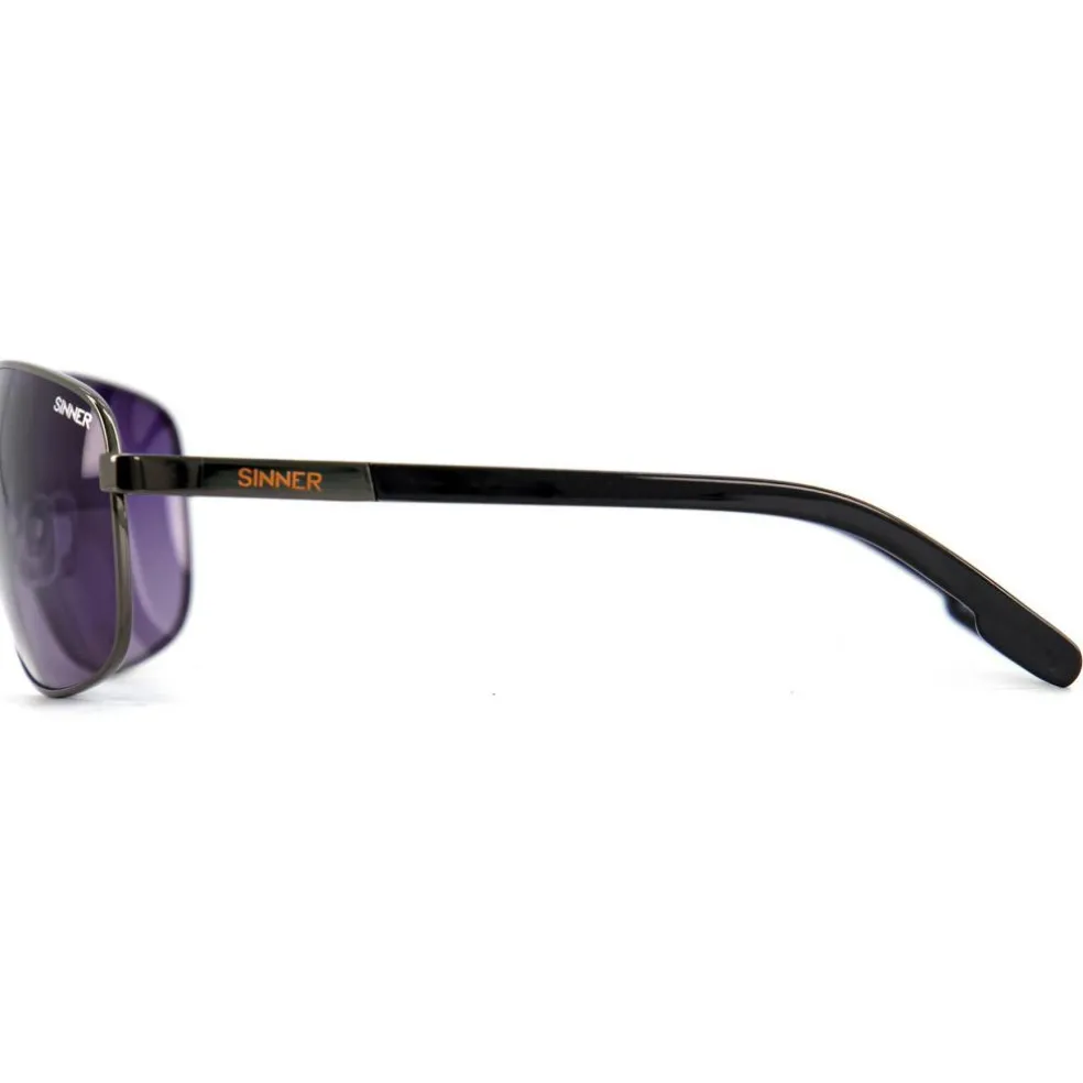 Sinner Brandon zonnebril gradient brown dark metal