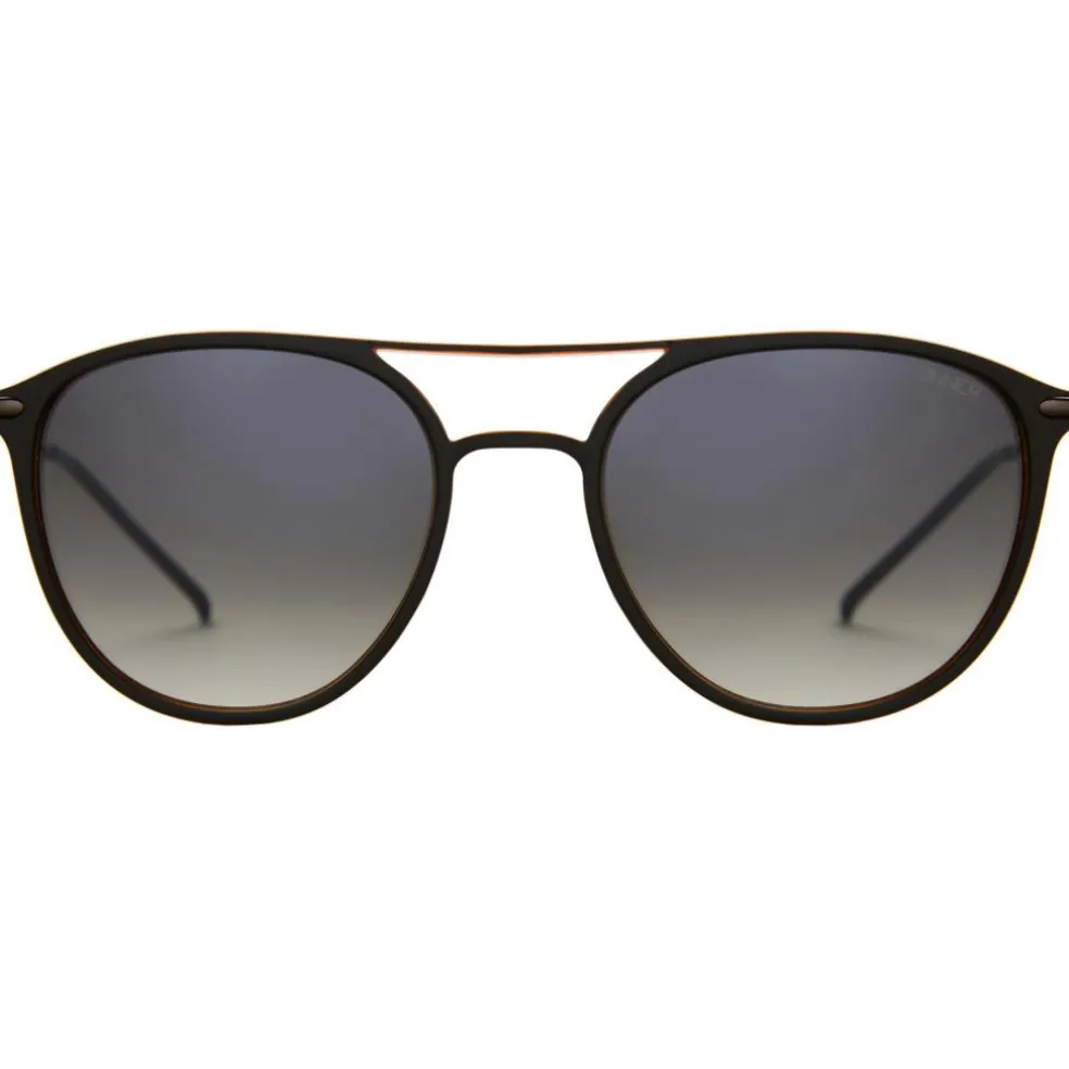 Sinner Carmel zonnebril gradient green matte dark brown
