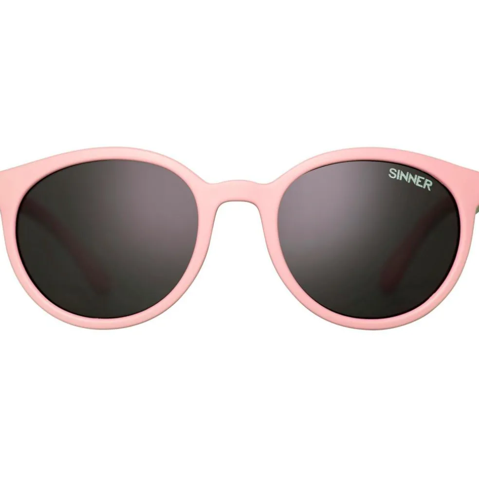 Sinner Kecil zonnebril junior smoke matte light pink