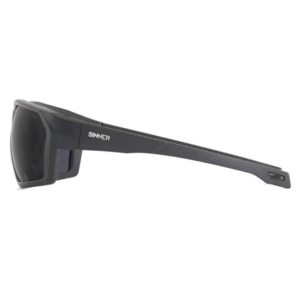 Sinner Parkia zonnebril smoke matte dark grey matte black
