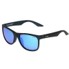 Sinner Rockford zonnebril smoke icy blue oil matte black