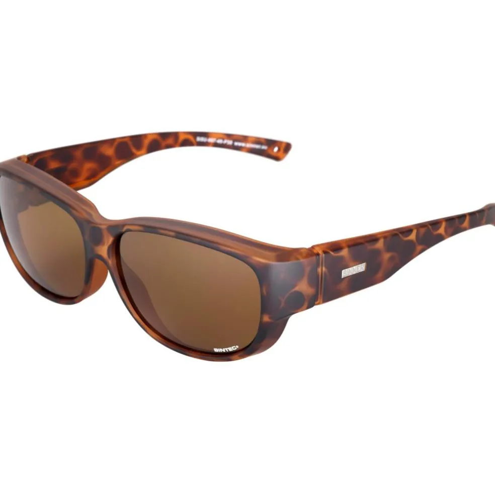 Sinner Sunrise S Fit Over Polarized Sintec zonnebril brown brown tortoise