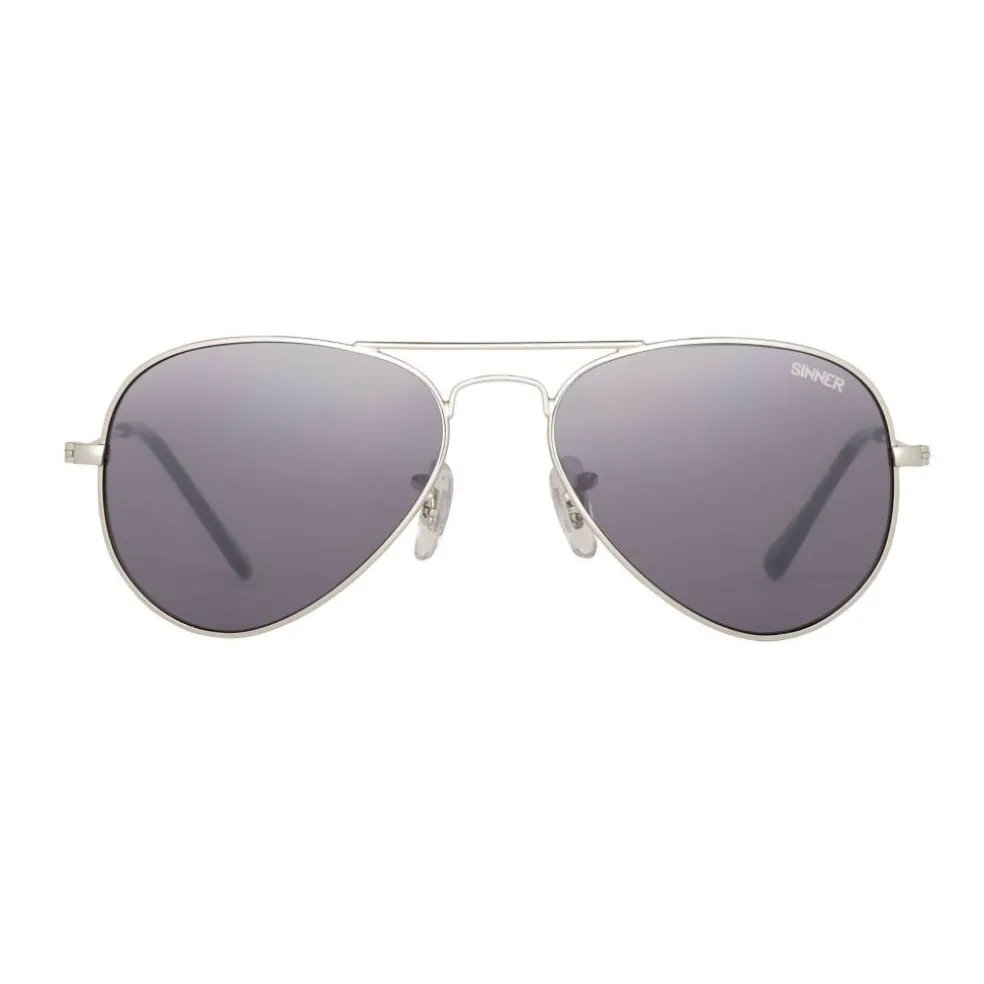 Sinner zonnebril junior silver metal