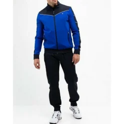 Sjeng Sports Alistar trainingsjack heren blue neon