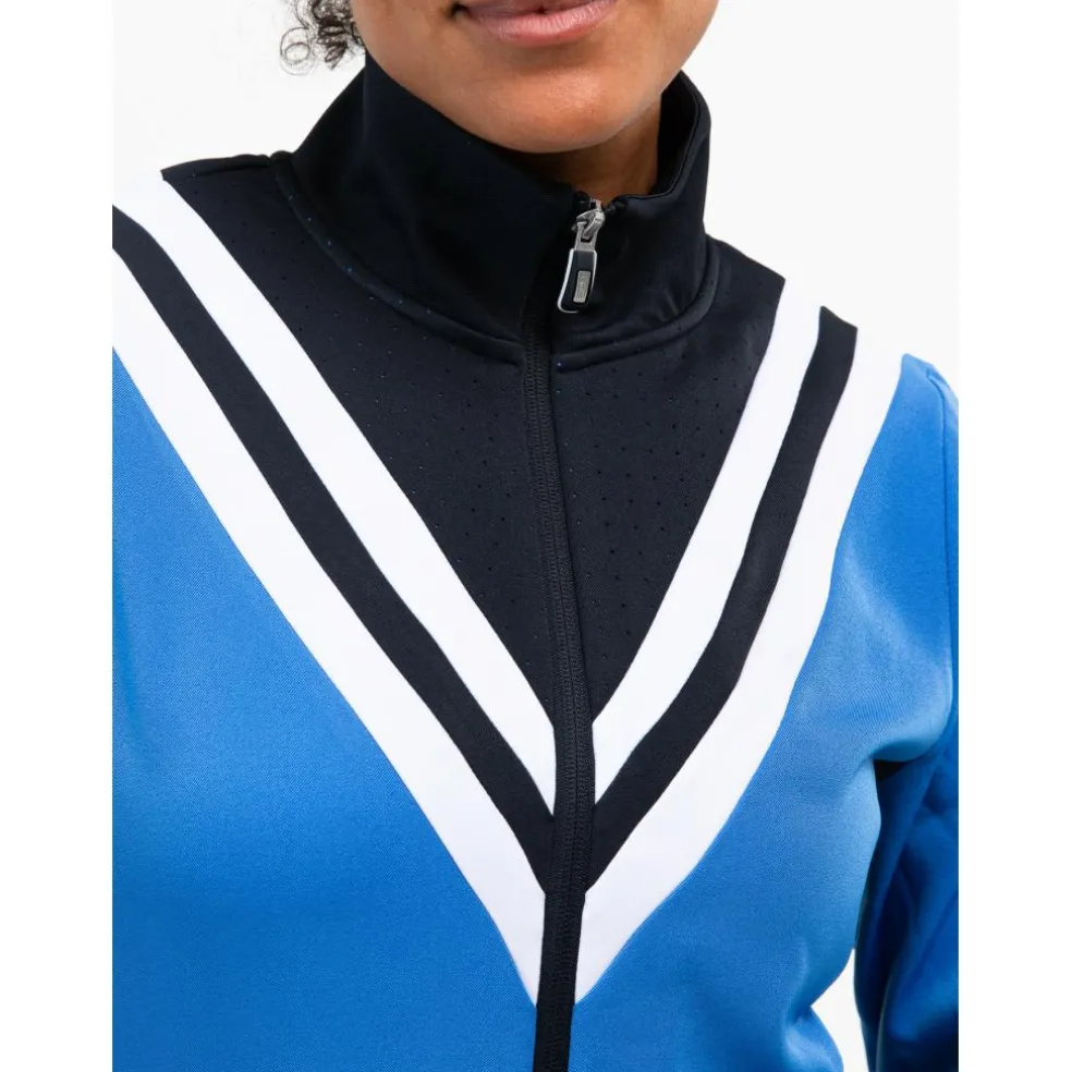 Sjeng Sports Aveli trainingsjack dames palace blue