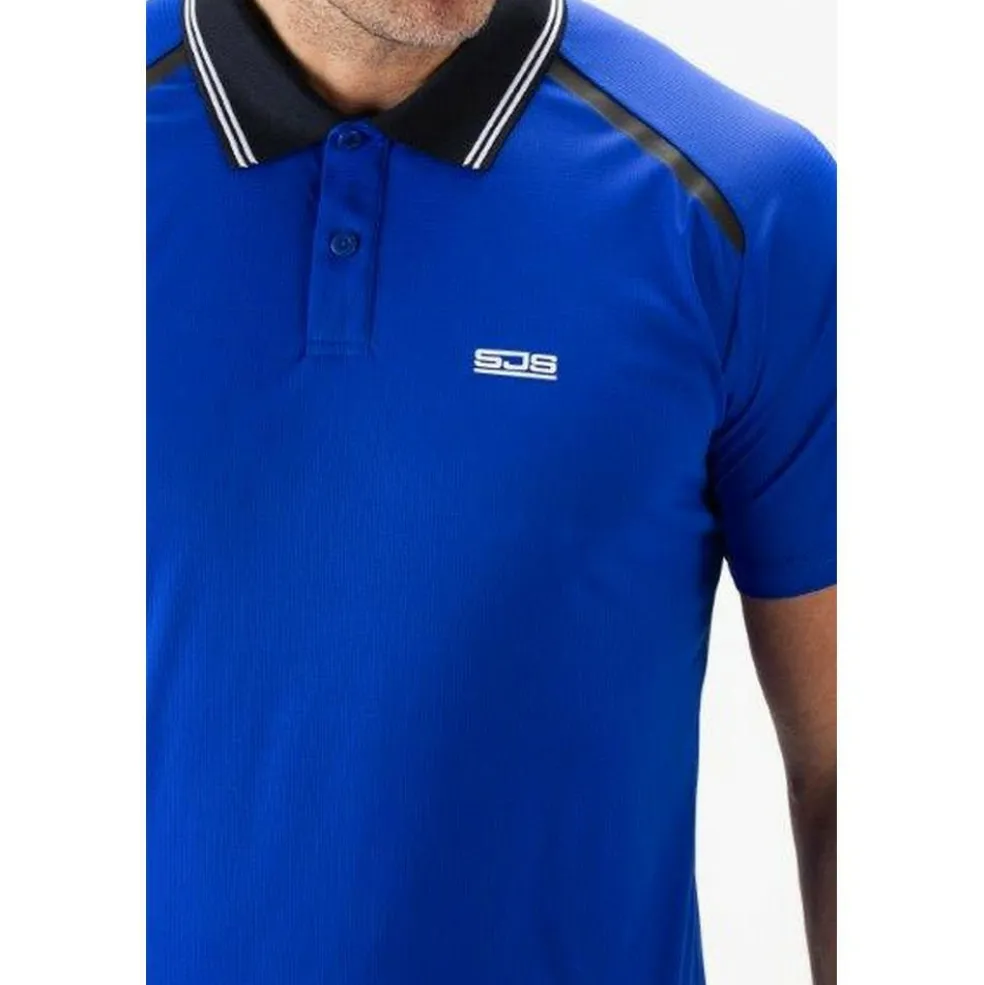 Sjeng Sports Brandon tennispolo heren profond cobalt