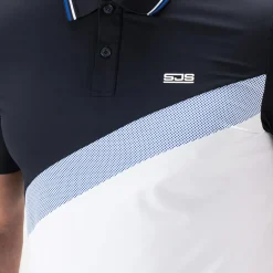 Sjeng Sports  Braxon tennispolo heren dark blue