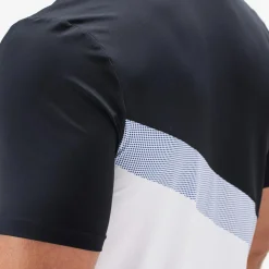 Sjeng Sports  Braxon tennispolo heren dark blue