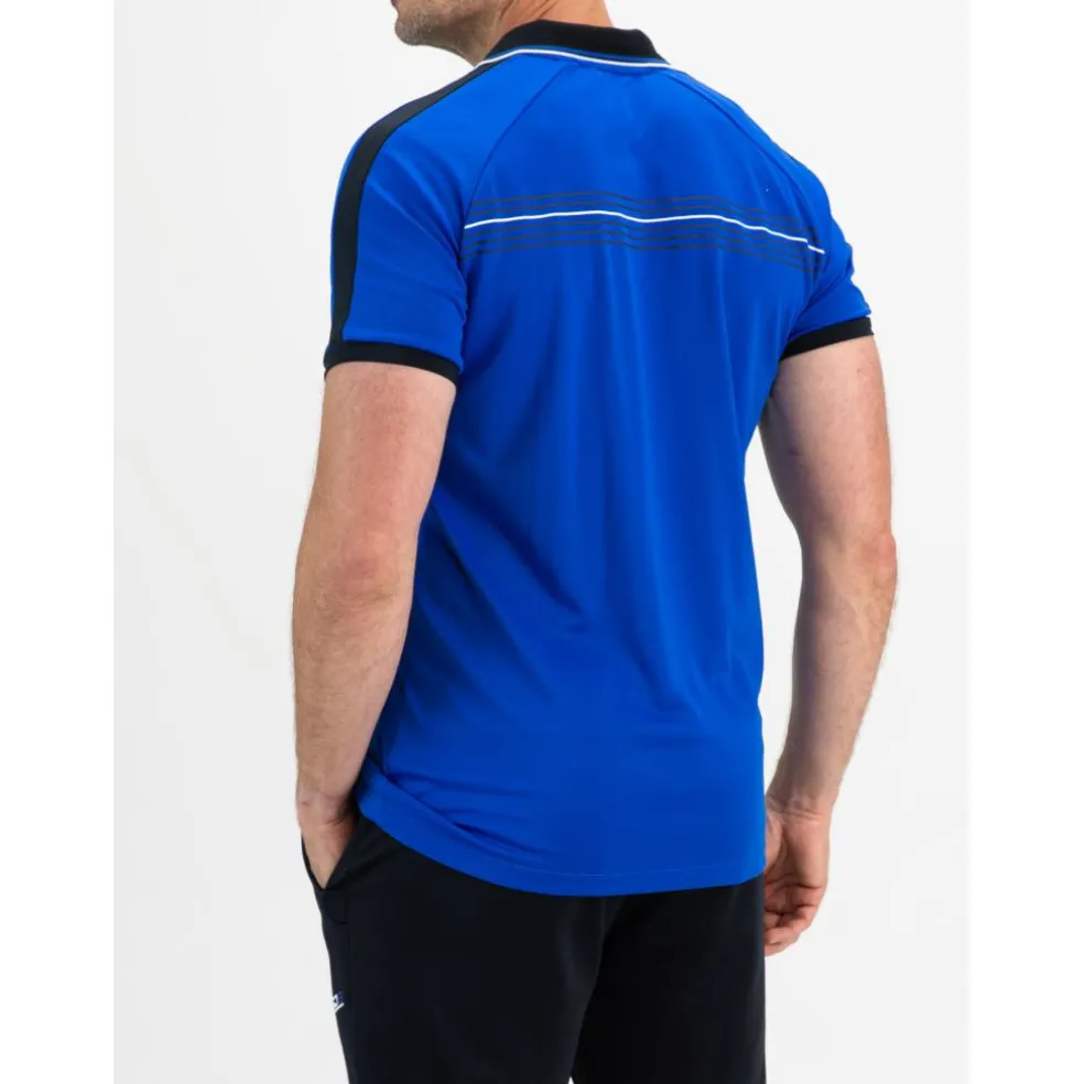 Sjeng Sports Celio tennispolo heren blue neon