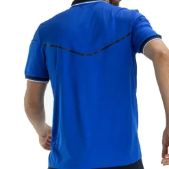 Sjeng Sports  Hyde tennispolo heren blue neon