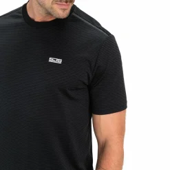 Sjeng Sports Tex tennisshirt heren black
