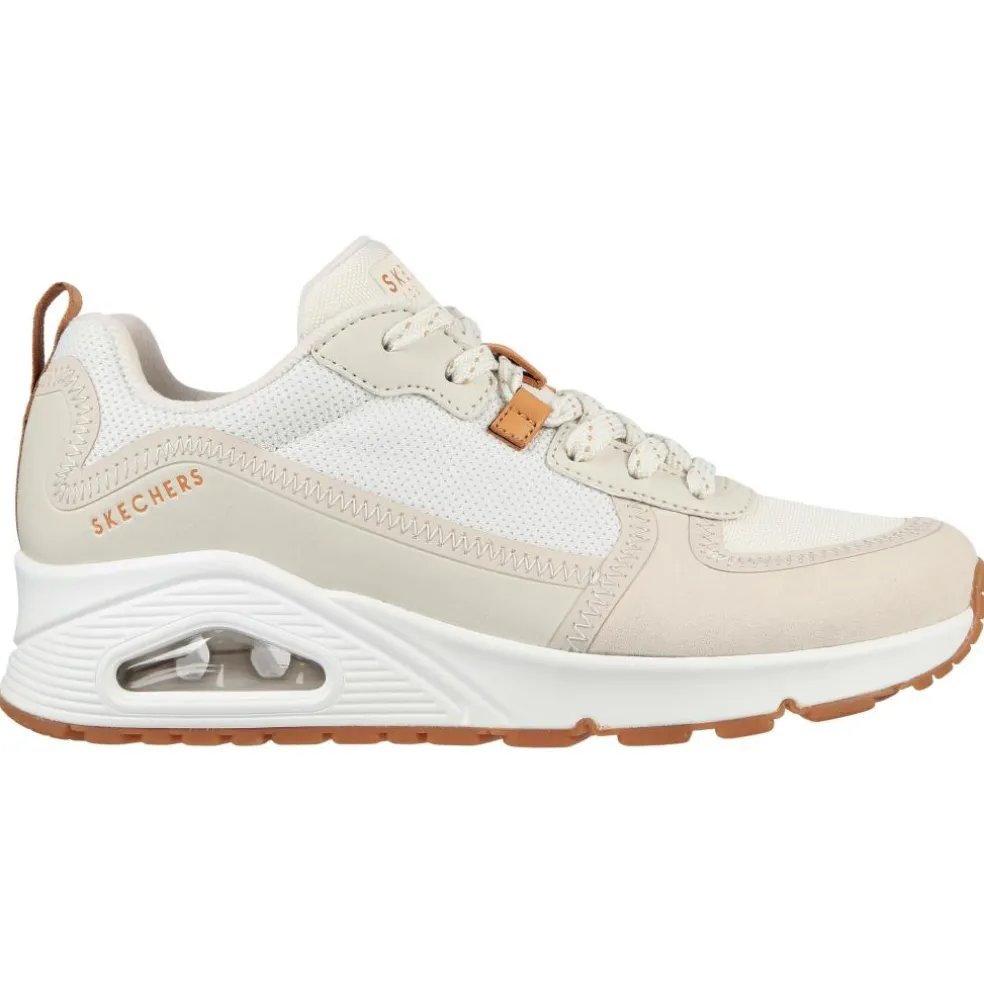 Skechers Uno - Layover schoenen dames gebroken wit