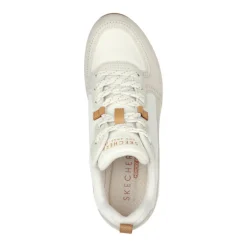Skechers Uno - Layover schoenen dames gebroken wit