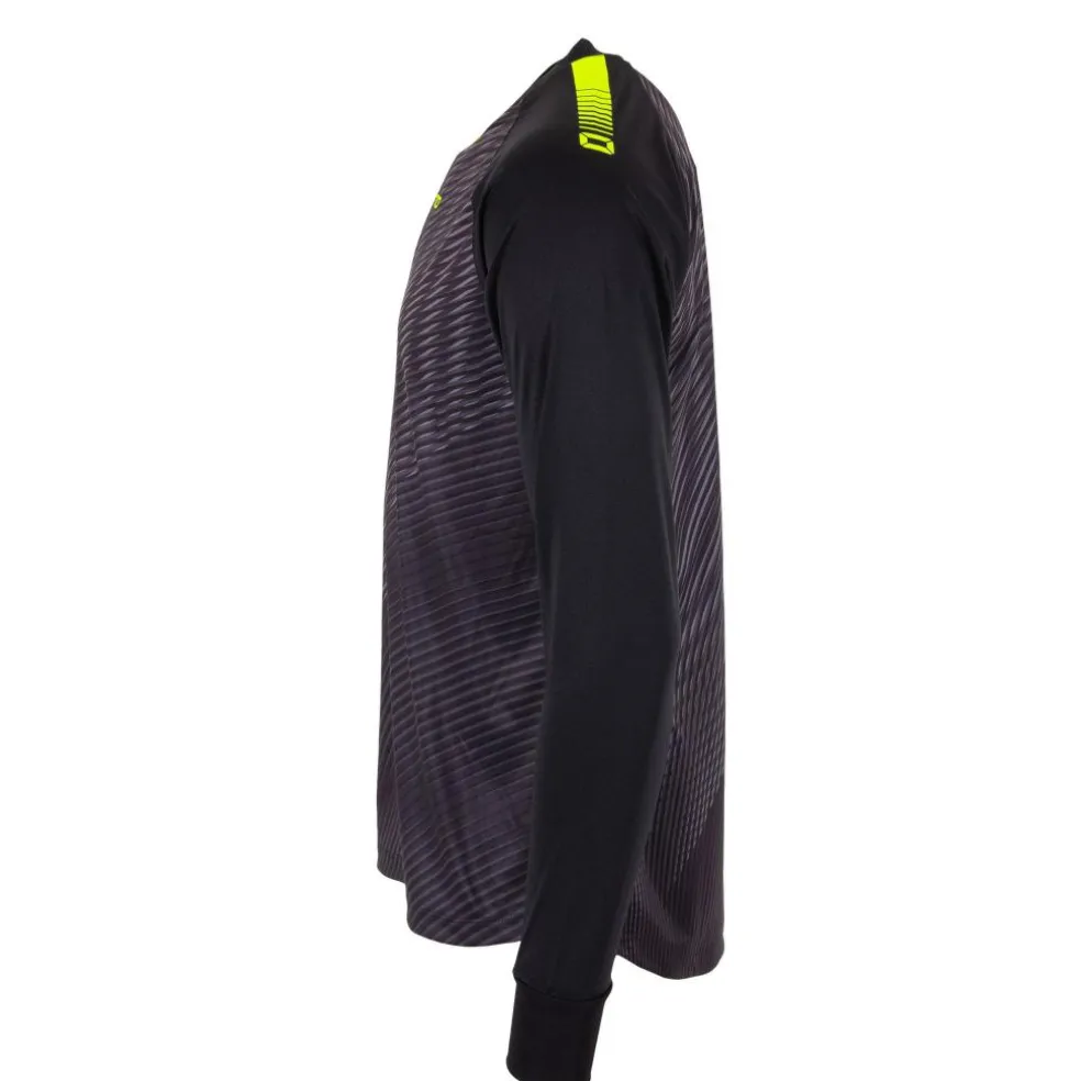Stanno Vortex keepersshirt heren black neon yellow