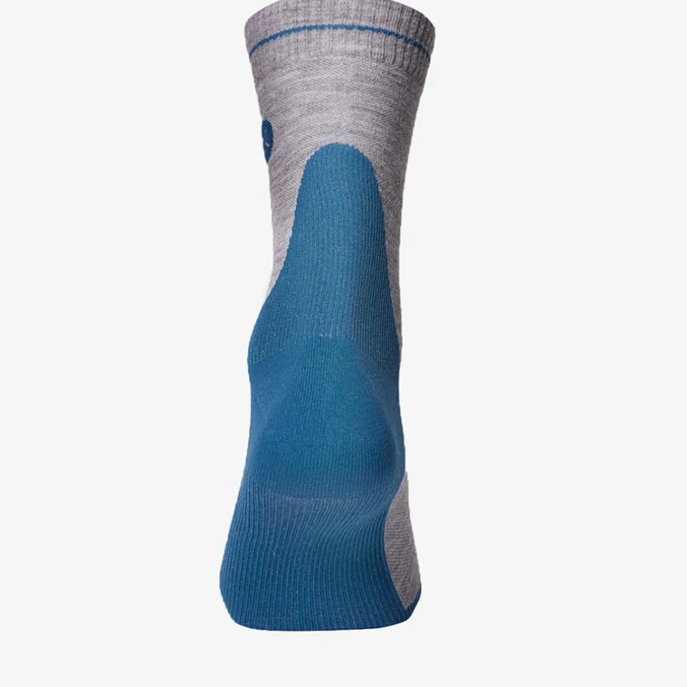STOX Energy Socks Merino Hiking wandel compressiesokken dames silver grey teal