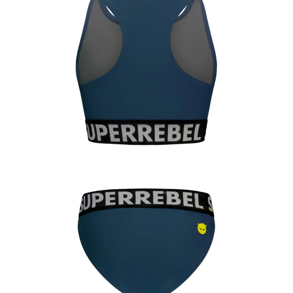 SuperRebel Carmel bikini junior navy