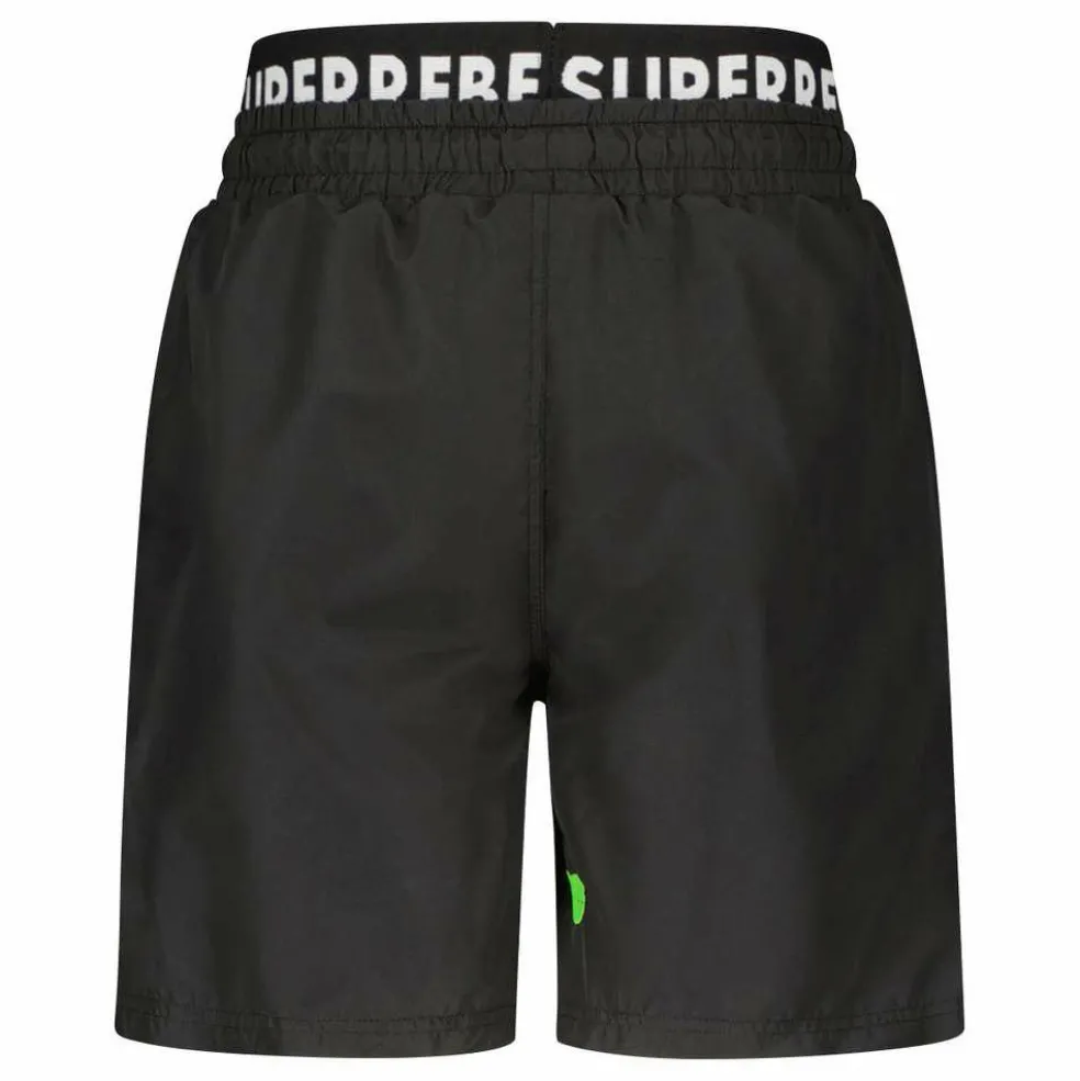 SuperRebel Rocky Plain zwembroek junior black