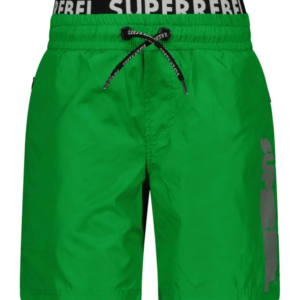 SuperRebel Rocky zwembroek junior bottle green