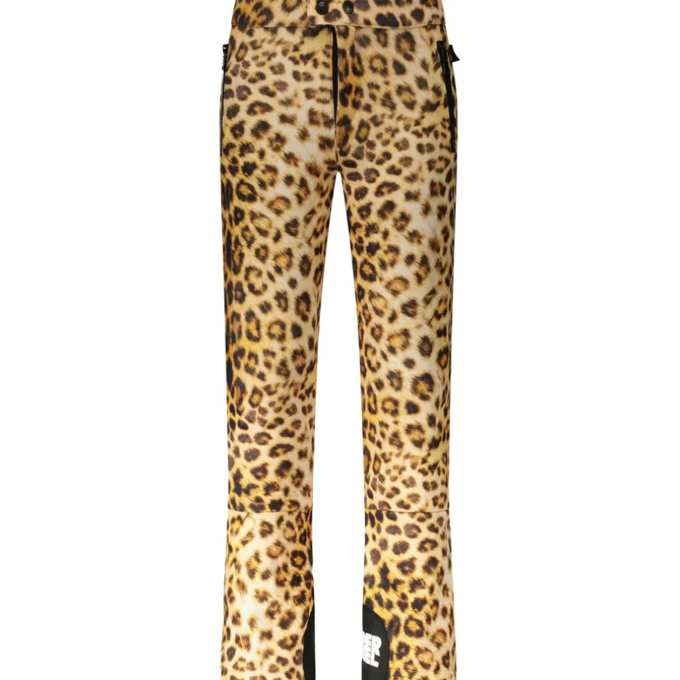 SuperRebel SPEAK softshell skibroek junior leopard