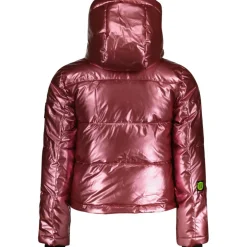 SuperRebel SPICY winterjas junior pink metallic