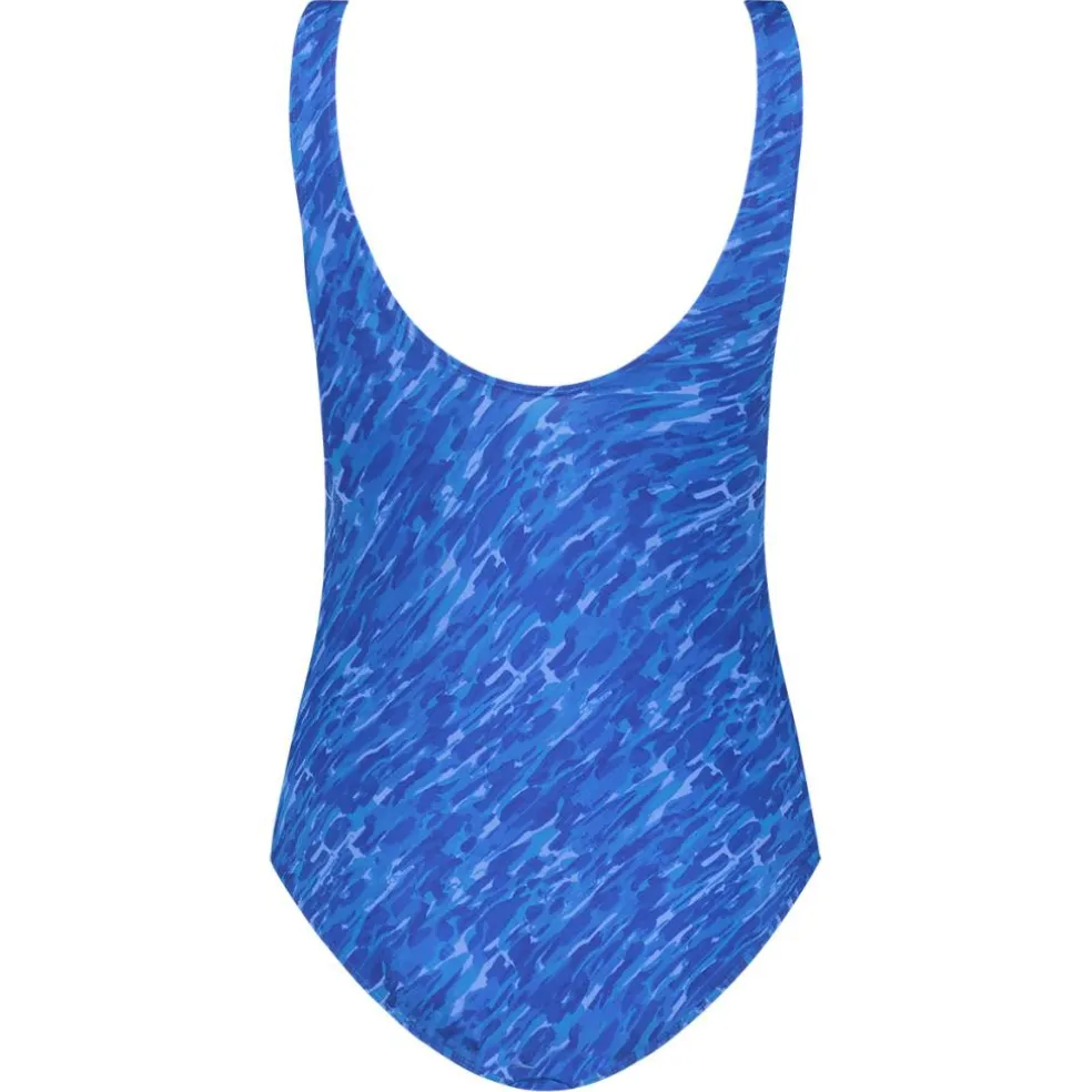 Ten Cate Swim Soft Cup badpak dames paint stripes blue
