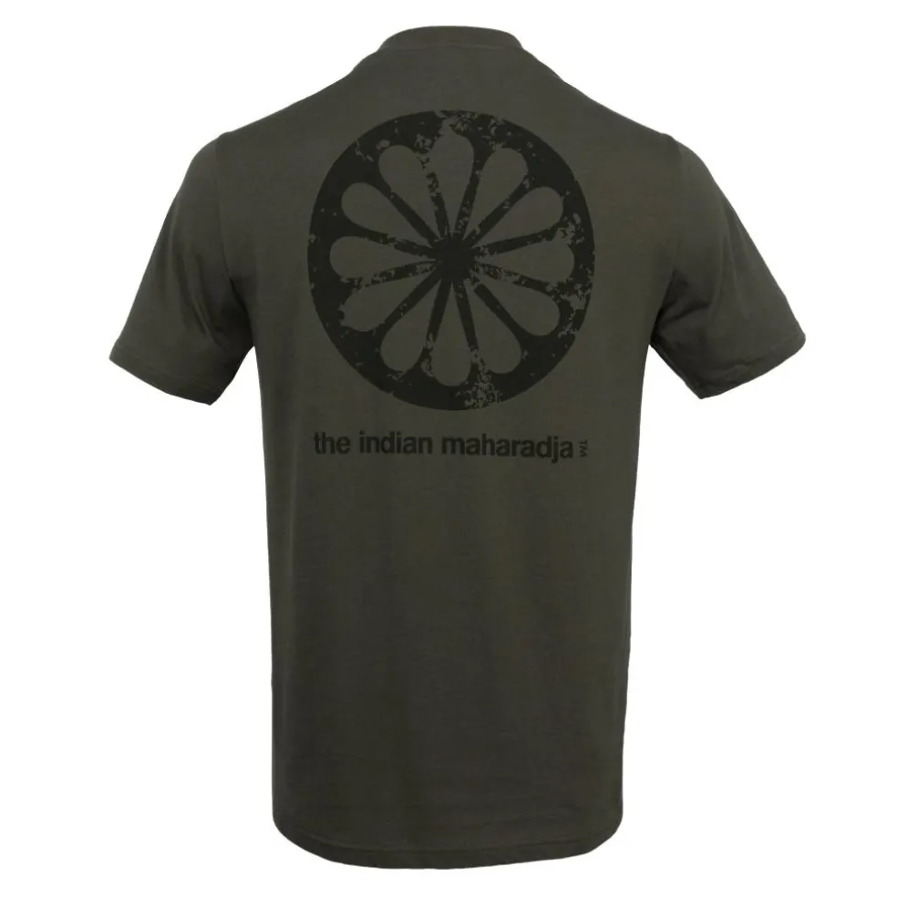 The Indian Maharadja Goa Urban tennisshirt heren mud green