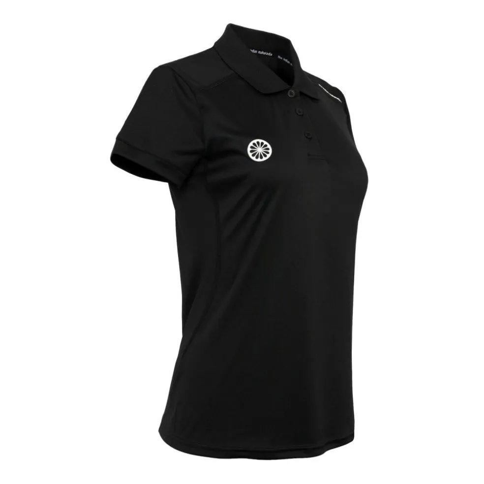 The Indian Maharadja Jaipur Performance Girls Polo hockeyshirt junior black