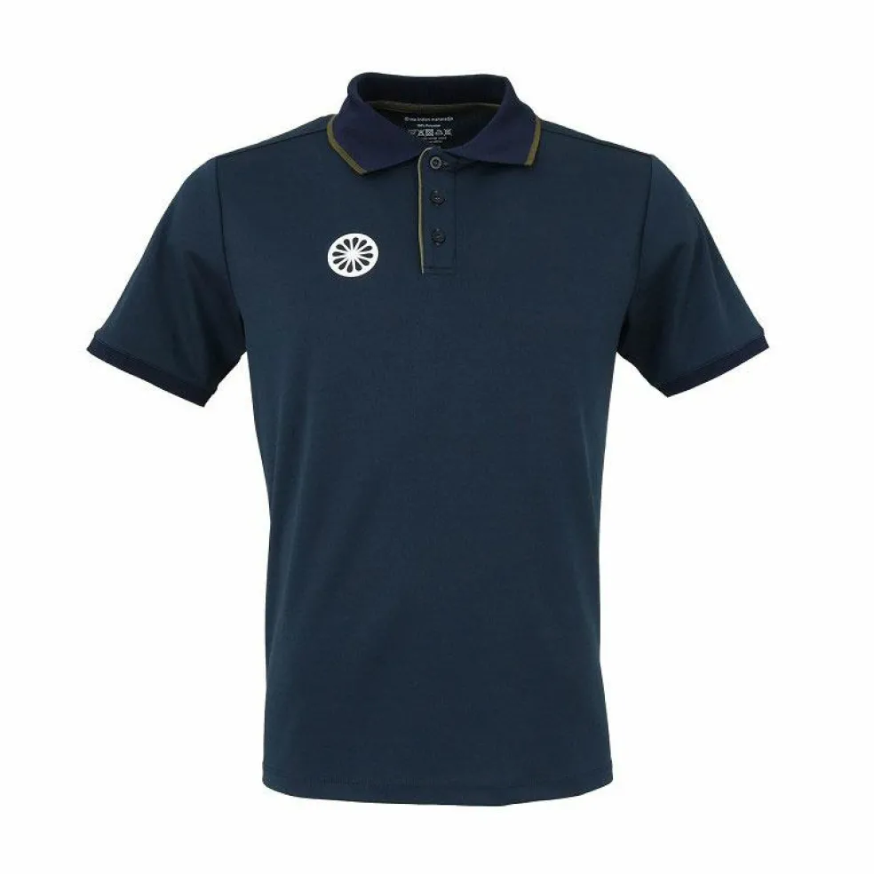 The Indian Maharadja Kadiri Pique tennispolo heren navy
