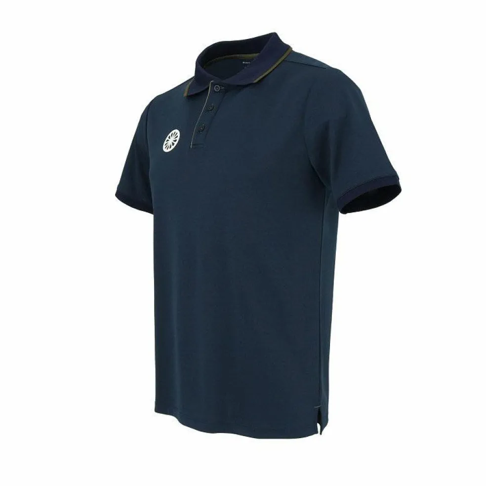 The Indian Maharadja Kadiri Pique tennispolo heren navy