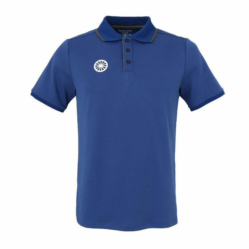 The Indian Maharadja Kadiri Pique tennispolo heren violet blue