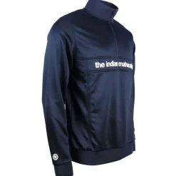 The Indian Maharadja Poly Terry Half Zip hockeytrui junior navy