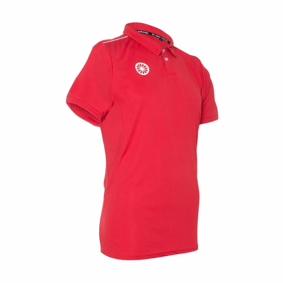 The Indian Maharadja Tech tennispolo heren red