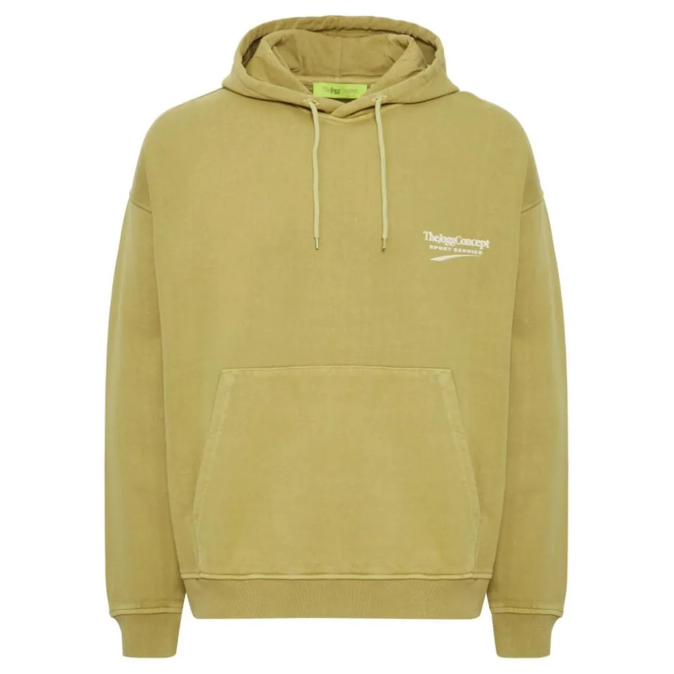TheJoggConcept Rubi hoodie heren split pea