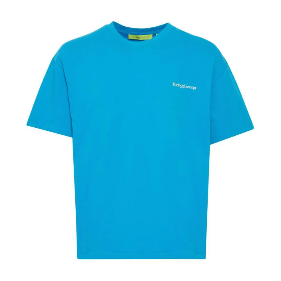 TheJoggConcept Silas shirt heren indigo bunting
