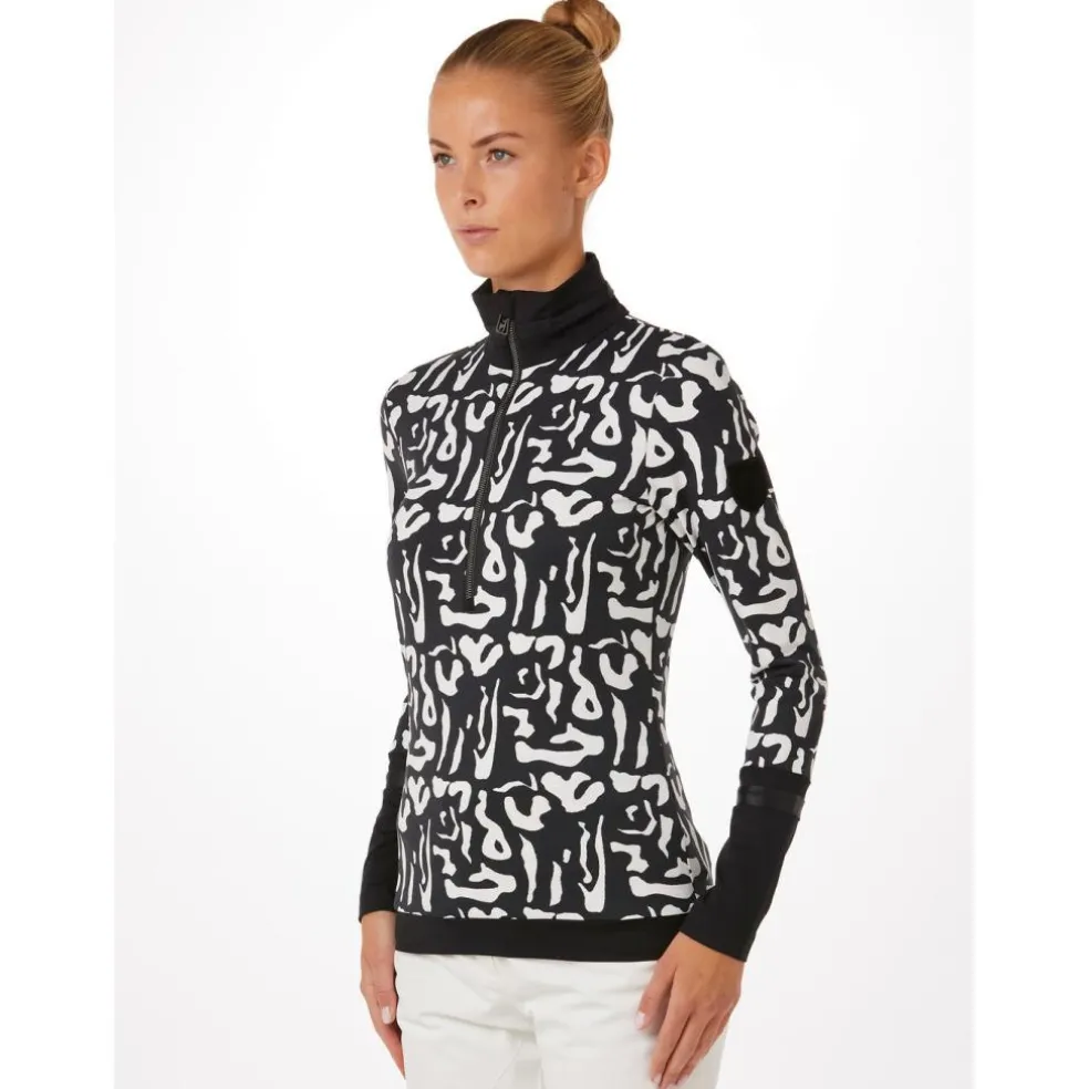 Toni Sailer Amie Print skipully dames bright white
