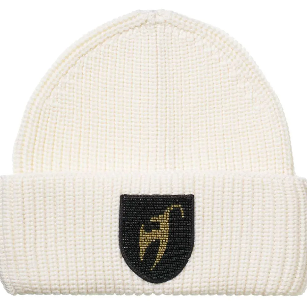 Toni Sailer Gwendolin Gold Pearl muts dames bright white