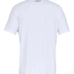 Under Armour  Left Chest Logo shirt heren white black
