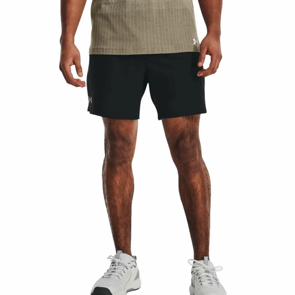 Under Armour Vanish Woven 6 inch short heren black