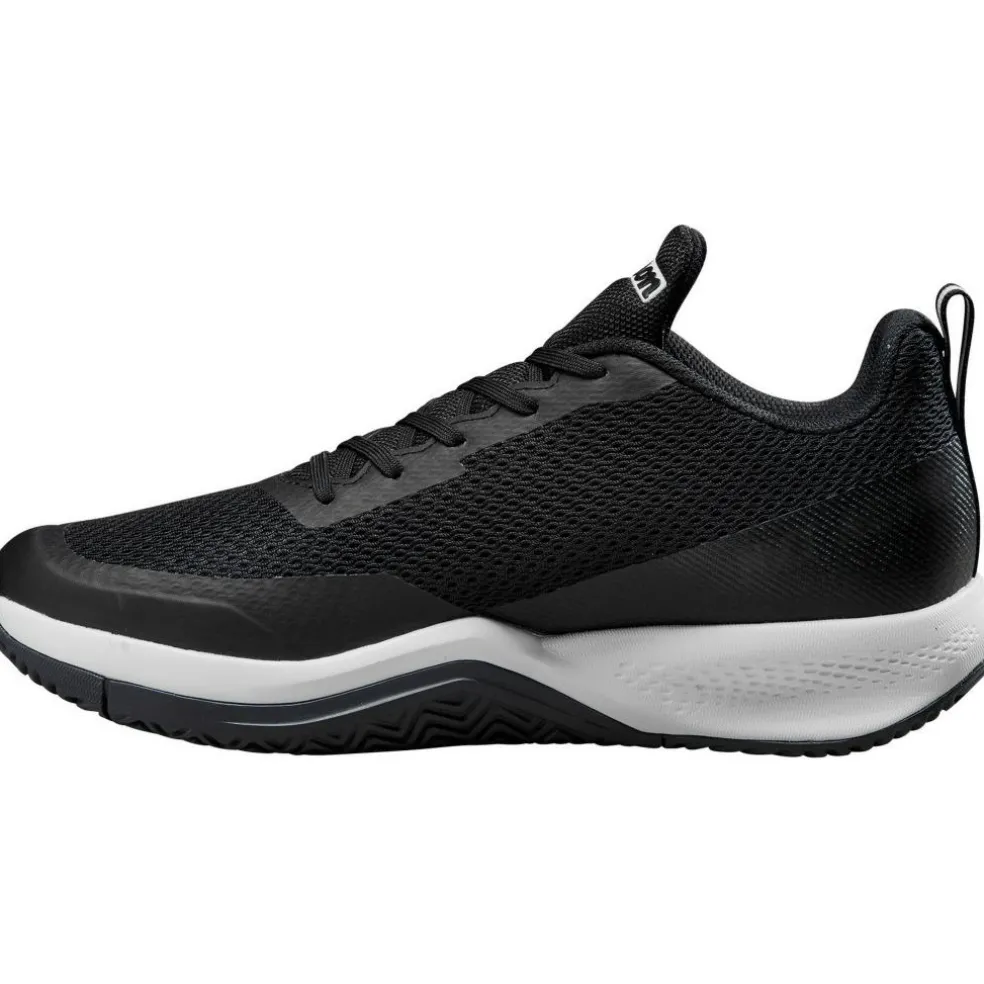 Wilson Rush Pro Lite padelschoenen heren black ebony white