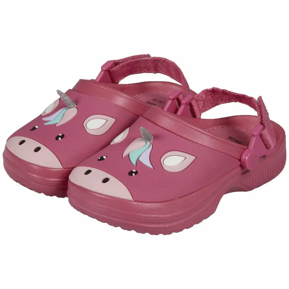XQ Unicorn klompen junior roze